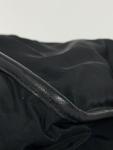 商品画像：ショルダーバッグ/ナイロン/BLK/金具劣化有/角スレ有 7