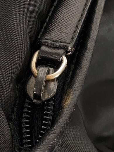 商品画像：ショルダーバッグ/ナイロン/BLK/金具劣化有/角スレ有 8