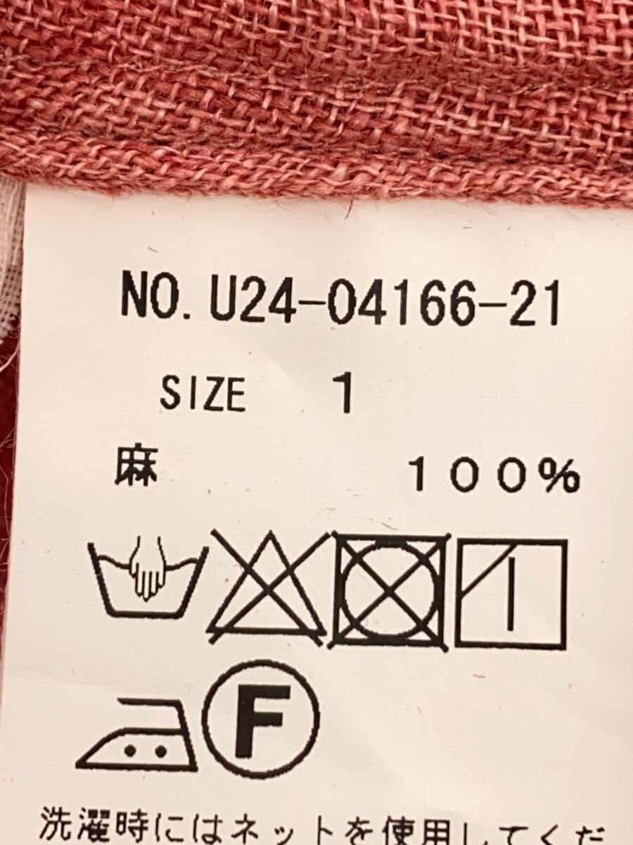 U PHORICA / ブラウス/1/リネン/PNK/無地/U24-04166-21