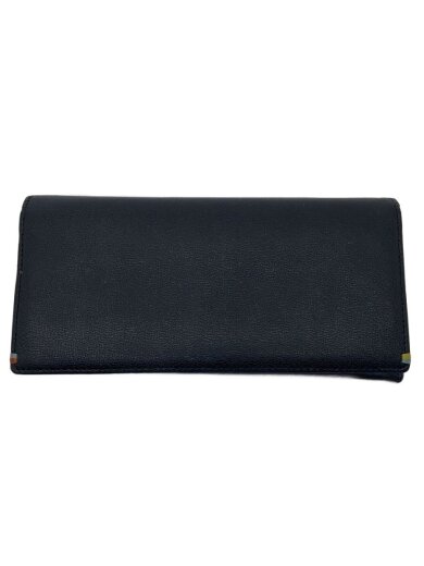 商品画像：長財布/--/BLK/無地/メンズ 1