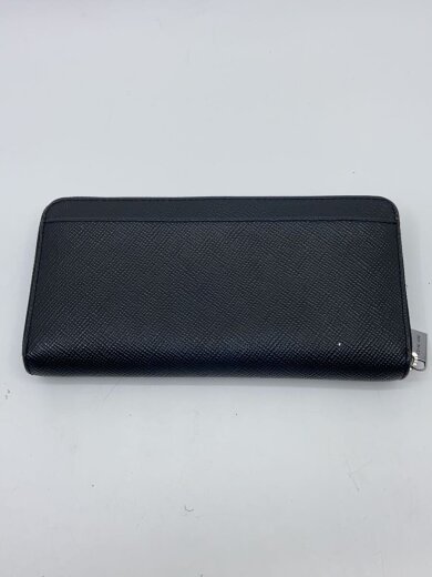 商品画像：長財布/レザー/BLK/無地/メンズ/LI-2007 2