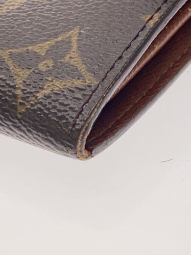 商品画像：2)ポシェット・ポルト・モネ・クレディ_モノグラム・キャンバス/PVC/BRW/レディース 8