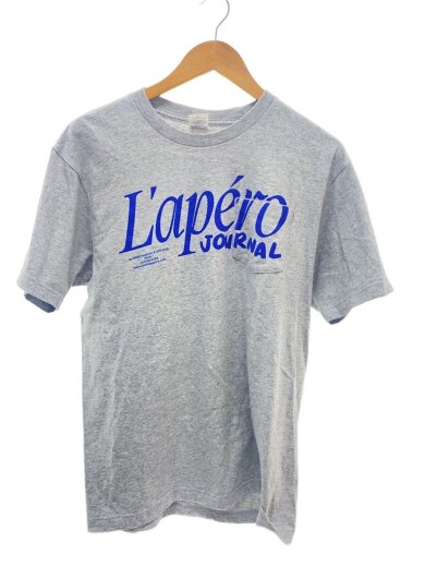 商品画像：Tシャツ/L/コットン/GRY/無地 1