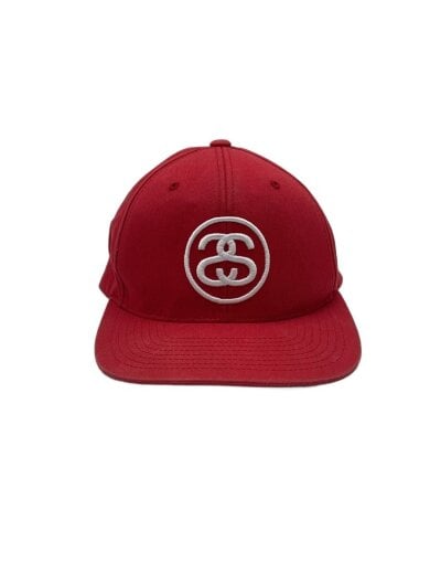 商品画像：キャップ/FREE/コットン/RED/無地/メンズ 1