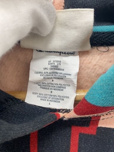 商品画像：パーカー/L/コットン/BLK 5