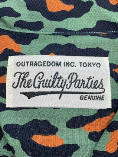 商品画像：半袖シャツ/S/レーヨン/GRN/レオパード 3