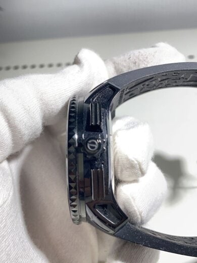 商品画像：クォーツ腕時計/アナログ/ラバー/BLK/BLK/TG460010 8