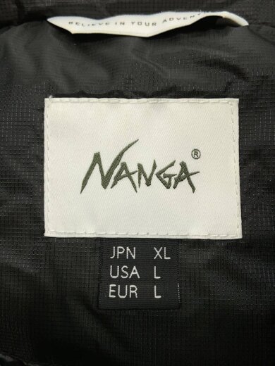 画像：NANGAオーロラダウンジャケット/XL/ナイロン/BLK/無地//3