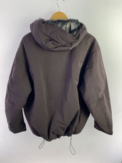 商品画像：ハイブリッドダウンパーカー/L/ポリエステル/BLK/無地/311-436104 2