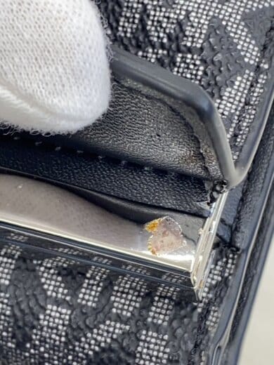 商品画像：3つ折り財布/--/BLK/総柄/レディース/35H3STVE2V 7