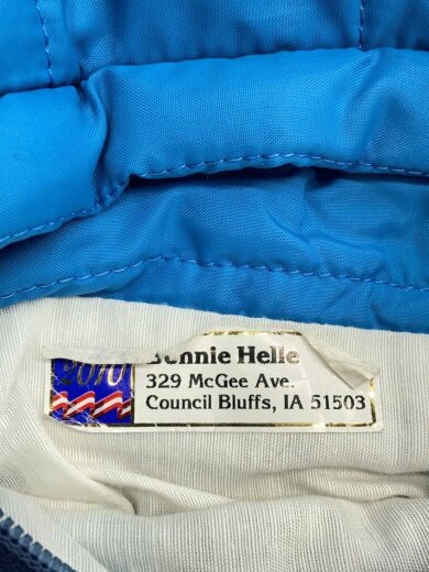 商品画像：Quilting Reversible Nylon Jacket/--/ナイロン/BLU/無地 3