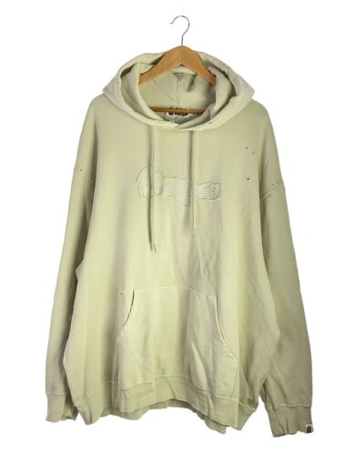 商品画像：ダメージパーカー/2XL/コットン/CRM/001PPK301312M 1