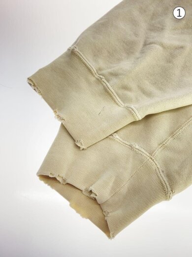 商品画像：ダメージパーカー/2XL/コットン/CRM/001PPK301312M 6