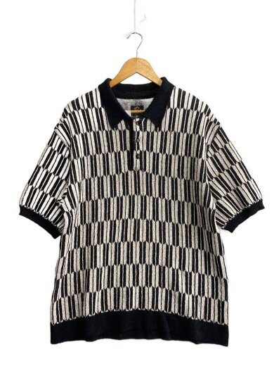 商品画像：POLO SWEATER/M/ポリエステル/BLK/総柄/0T267 1