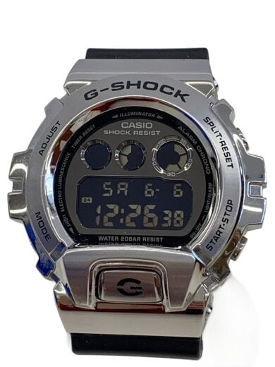 商品画像：クォーツ腕時計_G-SHOCK/デジタル/ラバー/SLV/BLK/チタン// 1