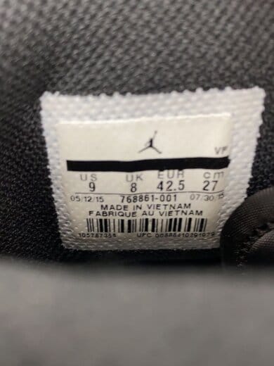 商品画像：AIR JORDAN 1 HIGH THE RETURN/エアジョーダンハイザリターン/ブラック/27cm/RE// 5