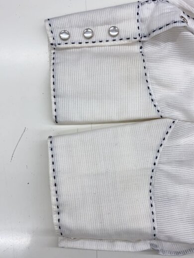 商品画像：長袖シャツ/17/コットン/WHT/無地// 6
