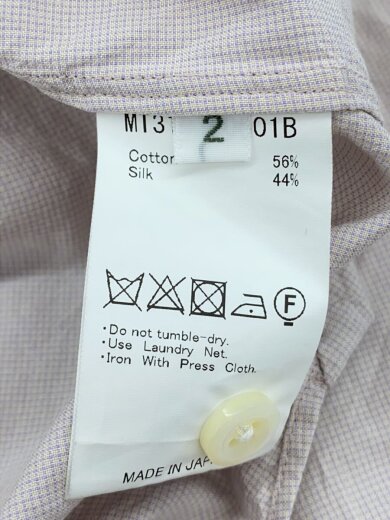 商品画像：23SS/ELIZABETH REGULAR COLLAR SHIRTS/3/コットン/PNK/MT3103-060 4