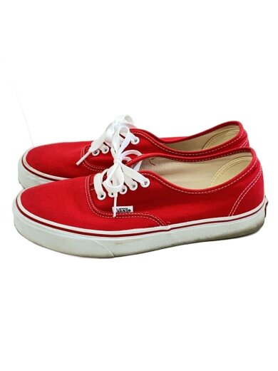 商品画像：ローカットスニーカー/26cm/RED/キャンバス/500714 1