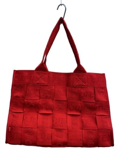 商品画像：Woven Large Tote/トートバッグ/--/RED 1