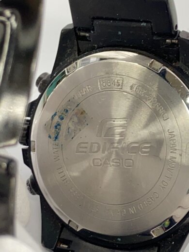 商品画像：クォーツ腕時計/アナログ/ステンレス/BLK/BLK/EFR-526BKJ 3