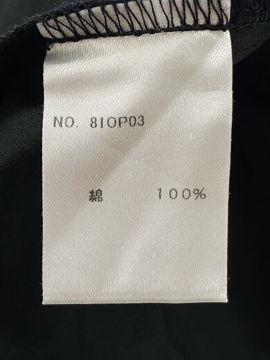 商品画像：長袖ワンピース/1/コットン/BLK/81OP03 4