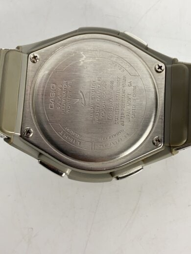 商品画像：ソーラー腕時計・WAVECEPTOR/デジアナ/SLV 3