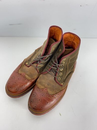 商品画像：レースアップブーツ/26.5cm/BRW/D0021 2