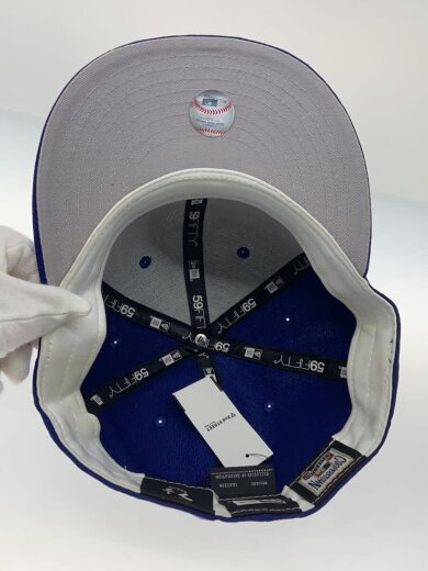 商品画像：キャップ/7 1/2/ポリエステル/BLU/メンズ 4