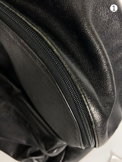 商品画像：リュック/レザー/BLK/F54786 8