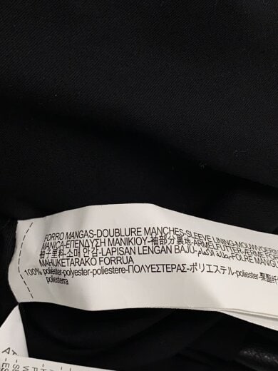 商品画像：シングルライダースジャケット/XL/フェイクレザー/BLK/無地 7