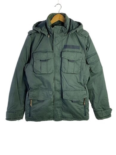 商品画像：ダウンジャケット/S/コットン/GRN/4213 1