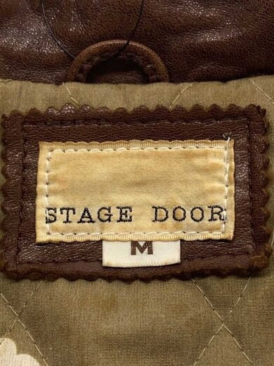 商品画像：STAGE DOOR/レザージャケット・ブルゾン/M/羊革/BRW 3