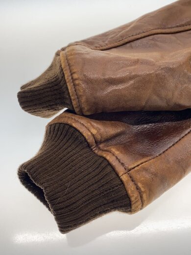 商品画像：STAGE DOOR/レザージャケット・ブルゾン/M/羊革/BRW 5