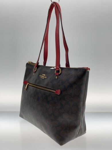 商品画像：ギャラリートート_シグネチャー_レッドレザー/--/BRW 2