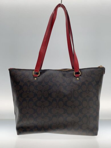 商品画像：ギャラリートート_シグネチャー_レッドレザー/--/BRW 3