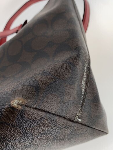 商品画像：ギャラリートート_シグネチャー_レッドレザー/--/BRW 7