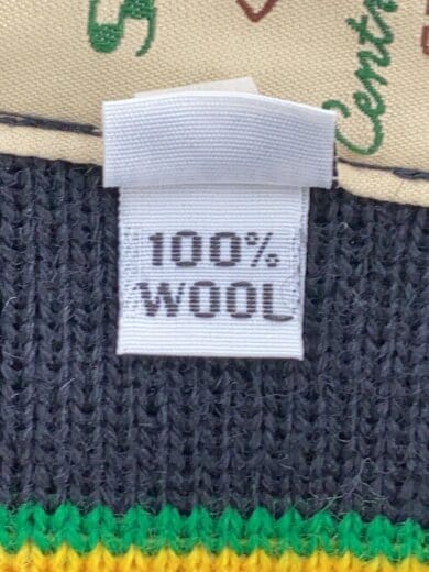 商品画像：マフラー/ウール/BLK/メンズ 3