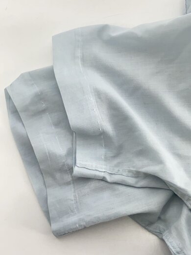 商品画像：半袖シャツ/M/ポリエステル/BLU// 4