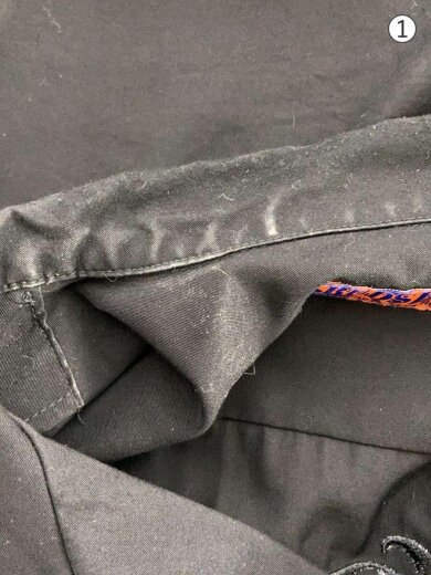 商品画像：長袖シャツ/L/レーヨン/BLK 6