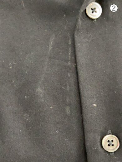 商品画像：長袖シャツ/L/レーヨン/BLK 7