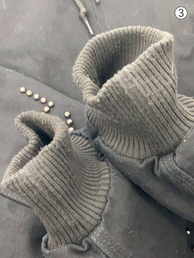 商品画像：ジャケット/M/コットン/BLK/101243021008 8