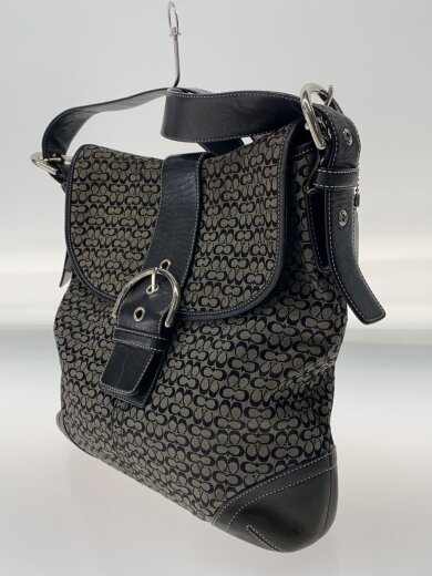 商品画像：ショルダーバッグ_ミニシグネチャー_ブラック/ナイロン/BLK 2