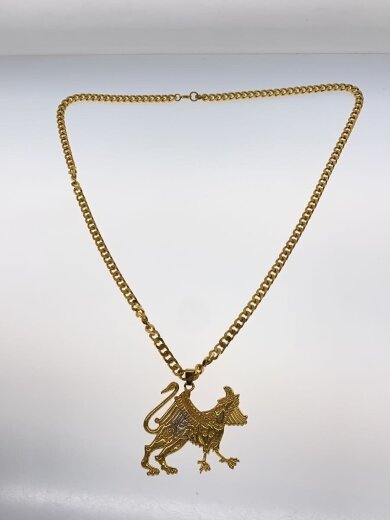 商品画像：ネックレス/ステンレス/GLD/トップ有/メンズ 2