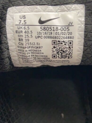 商品画像：AIR MAX IVO/25.5cm/BLK 5