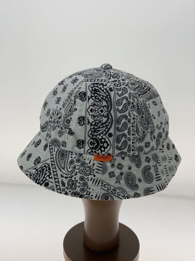 商品画像：ハット/M/レーヨン/GRY/総柄/メンズ 2