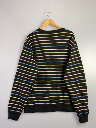 商品画像：スウェット/XL/コットン/マルチカラー/ボーダー/HM31CS010// 2
