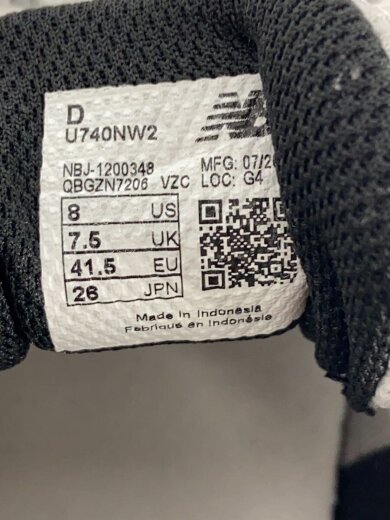 商品画像：U740/ホワイト/26cm/WHT// 5