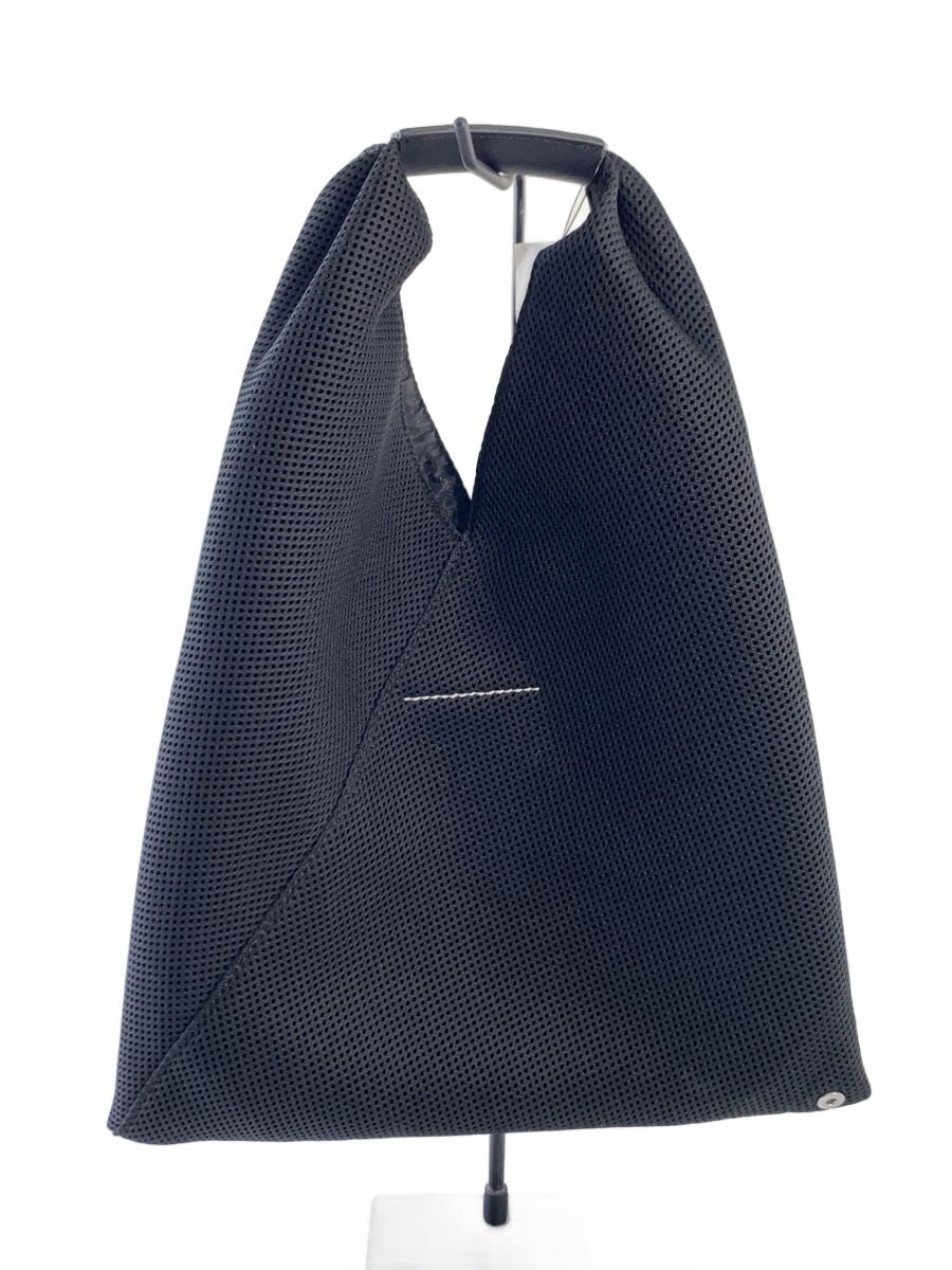 MM6 / ハンドバッグ/--/BLK/無地