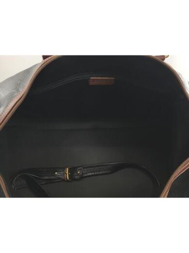 画像：その他ブランドdonatello/トートバッグ/レザー/BLK/無地6